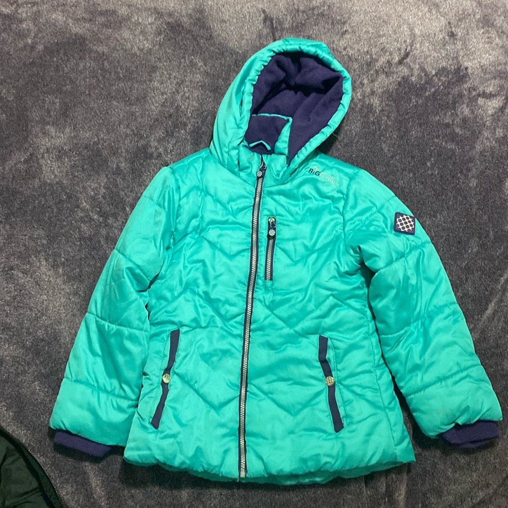 Teal Girl Ski Jacket